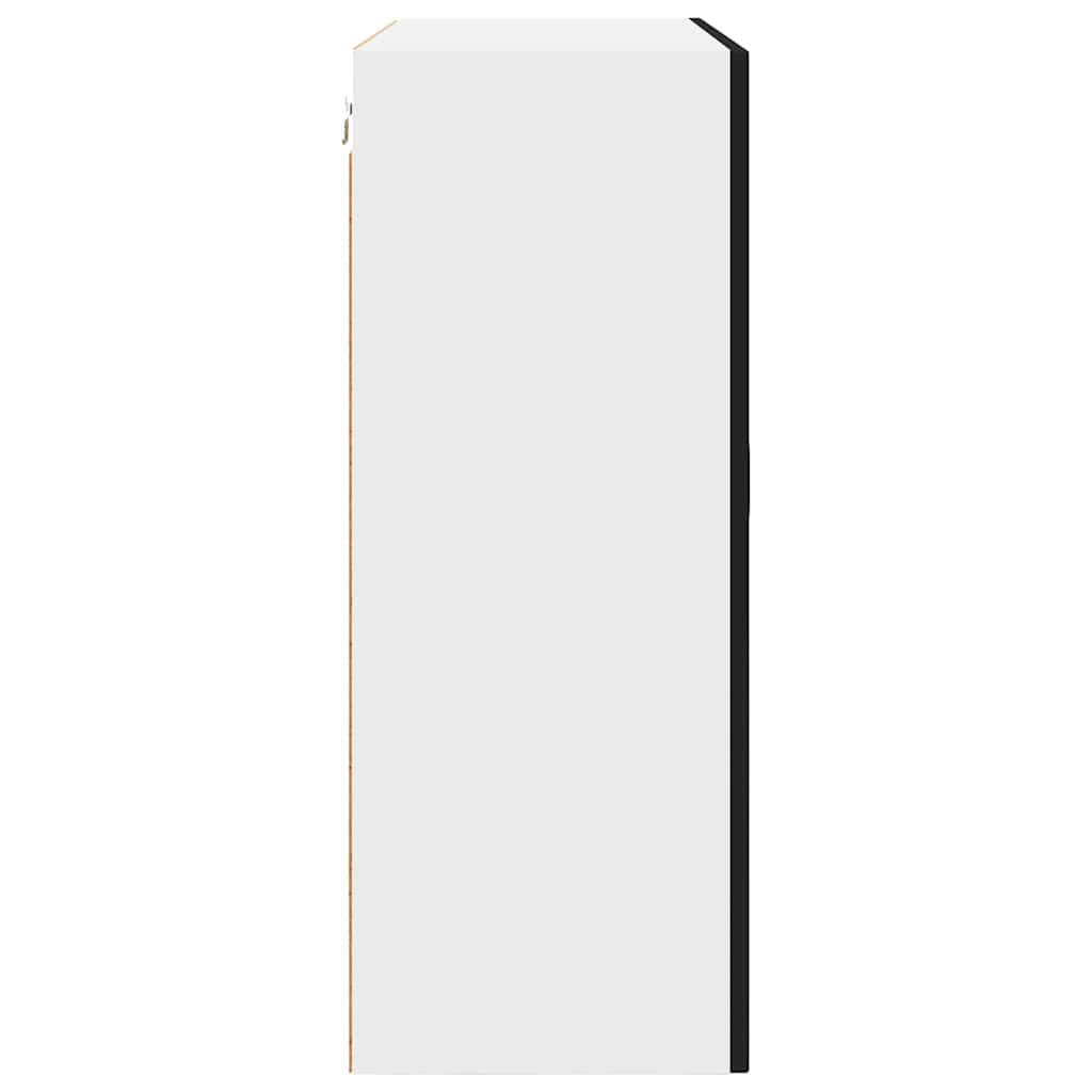 Kitchen Wall Cabinet Black 80 x 31 x 80 cm Engineered Wood